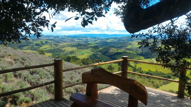 Vista do lavandário.
